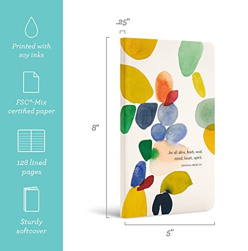 Compendium Softcover Journal - Be all alive  body  soul  mind  heart  spirit. - A Write Now Journal with 128 Lined Pages  5 W x 8 H - Image 2